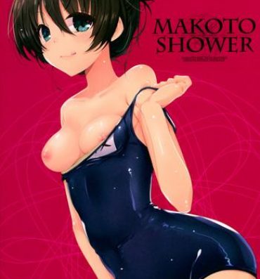Kashima Makoto Shower- Tokyo 7th sisters hentai Shame