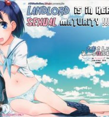 Yaoi hentai Ooya-san wa Dainiji Seichouki!! | Landlord Is In Her Sexual Maturity!!- Ooyasan wa shishunki hentai Car Sex