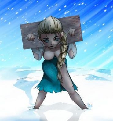 Stockings Queen of Snow The Beginning- Frozen hentai Outdoors