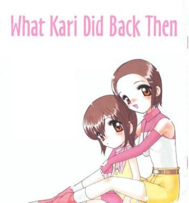 Sexo Hikari-chan To Issho | What Kari Did Back Then- Digimon adventure hentai Gay Porn