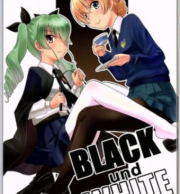 Super BLACK und WHITE- Girls und panzer hentai Pene