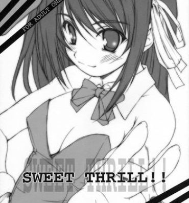 Alternative SWEET THRILL!!- The melancholy of haruhi suzumiya hentai Tiny Girl