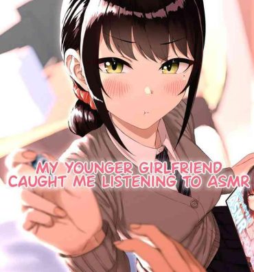 Black Thugs Kouhai Kanojo ni ASMR Kiiteru no ga Baremashita | My Younger Girlfriend Caught Me Listening To ASMR- Original hentai Twinkstudios