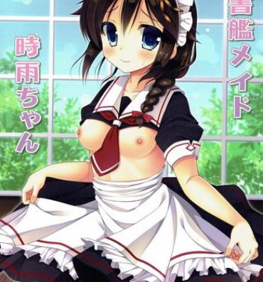Strip Hishokan Maid Shigure-chan- Kantai collection hentai Breasts