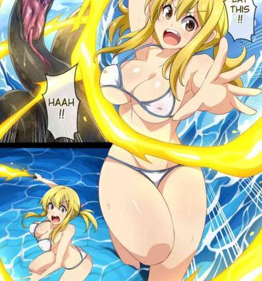 Lesbian Sex Hell of Swallowed Quest Fail Lucy- Fairy tail hentai Gay Bareback