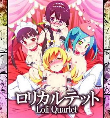 Face Loli Quartet- Bakemonogatari hentai Neighbor