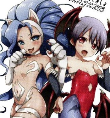 Monstercock (Shota Scratch SP4) 	[Koneko Gumi (Poron)] Lilith-kun to Nenneko Shimasho ~ Felicia-kun to Issho (Darkstalkers) [English] {Shotachan}- Darkstalkers hentai Pussylick
