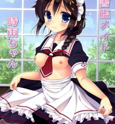 Masturbacion Hishokan Maid Shigure-chan- Kantai collection hentai Curious