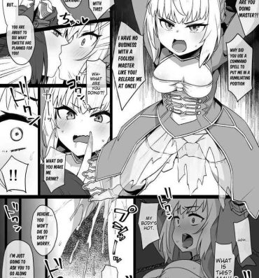 Girl On Girl FGO Shuten Douji x Nero Hyoui Manga |  FGO Shuten Doji x Nero Possession Manga- Fate grand order hentai Big Cock